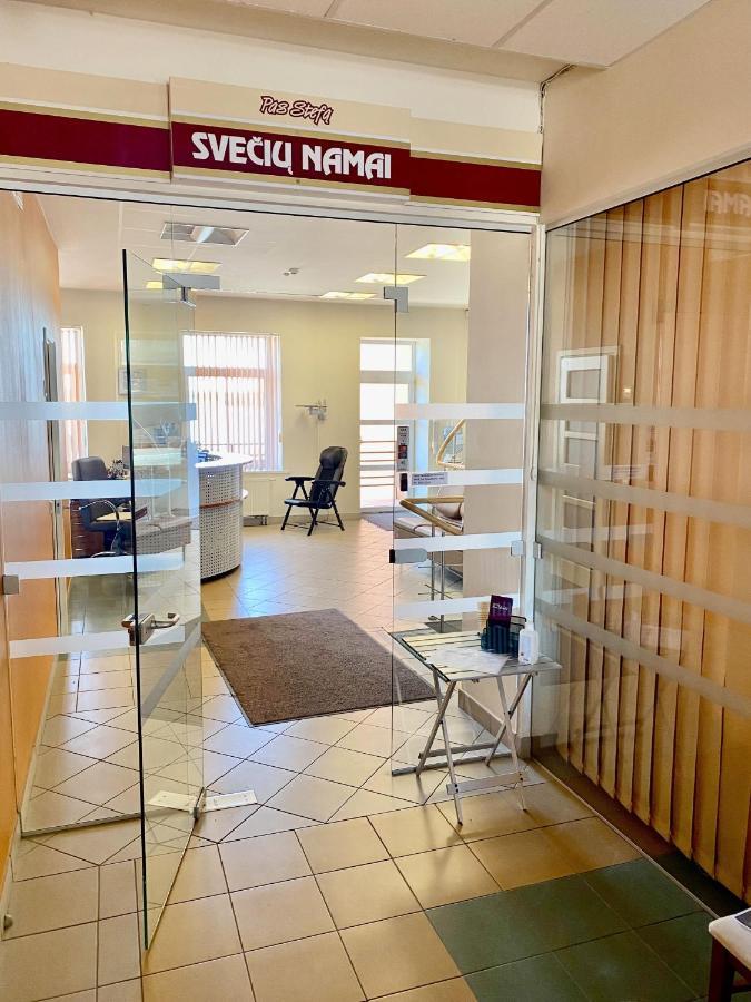 Pas Stefa Hotel Telsiai Bagian luar foto